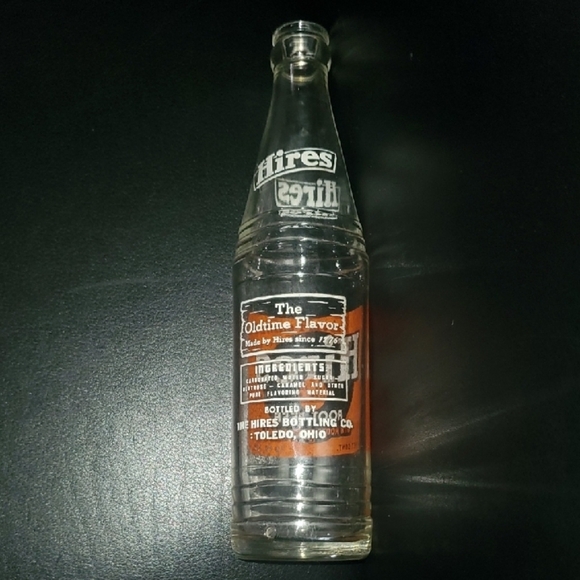 Root Beer Glass Bottle - Orange Label - Picture 2 of 8